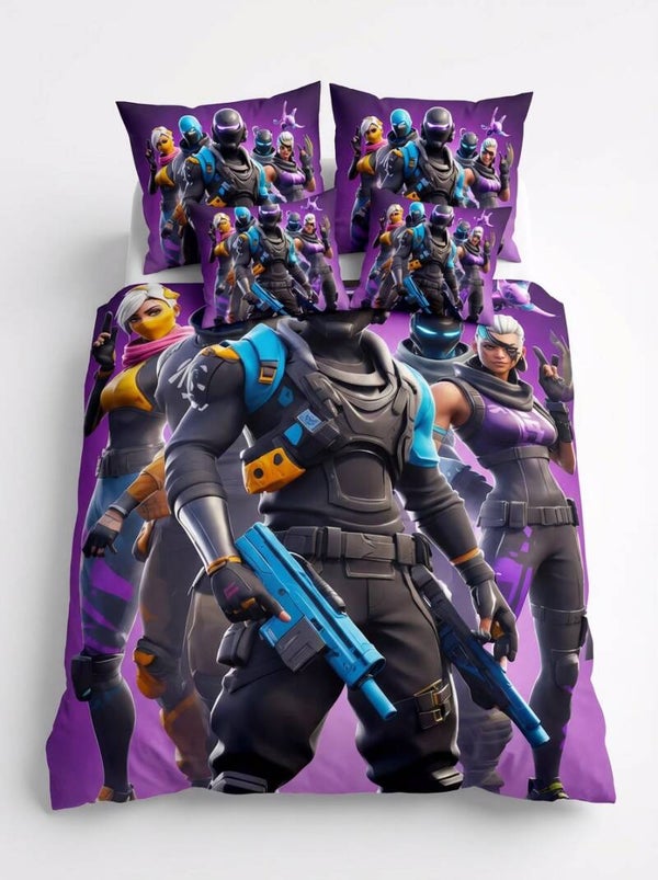 Fortnite Collectie Dekbedovertrek – Inclusief Kussensloop