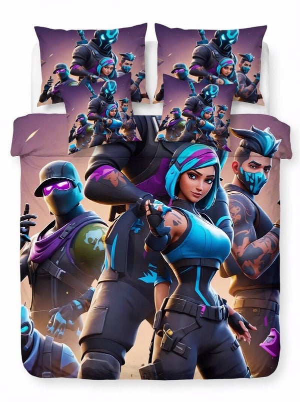 Fortnite Collectie Dekbedovertrek – Inclusief Kussensloop