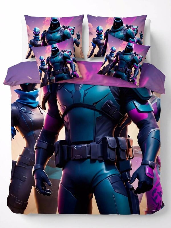 Fortnite Collectie Dekbedovertrek – Inclusief Kussensloop