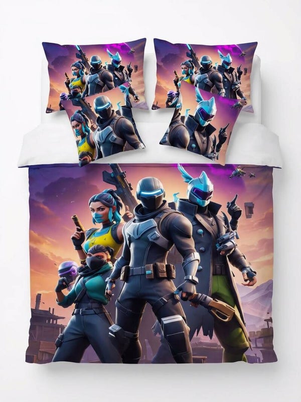 Fortnite Collectie Dekbedovertrek – Inclusief Kussensloop