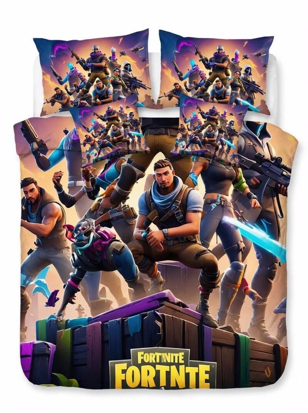Fortnite Collectie Dekbedovertrek – Inclusief Kussensloop