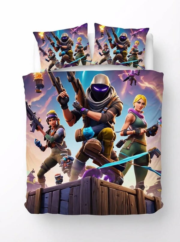 Fortnite Collectie Dekbedovertrek – Inclusief Kussensloop