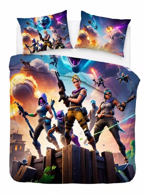 Fortnite Collectie Dekbedovertrek – Inclusief Kussensloop
