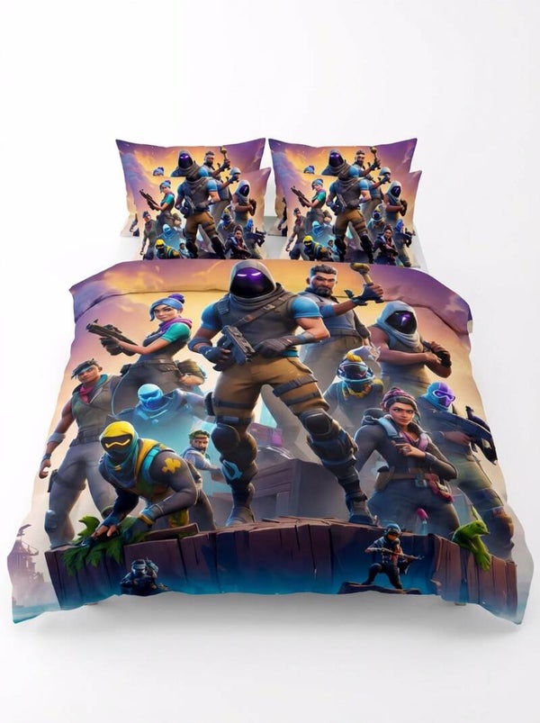 Fortnite Collectie Dekbedovertrek – Inclusief Kussensloop