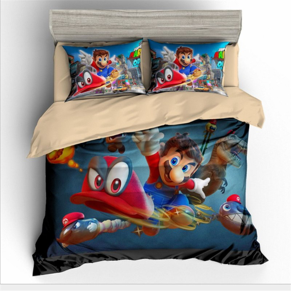 Super Mario Collectie, Beddengoed, Met Kussensloop