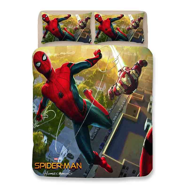 Spiderman dekbedovertrek