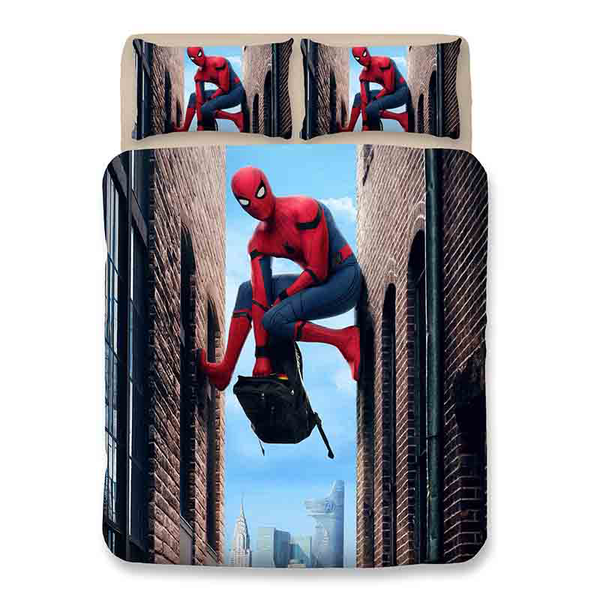 Spiderman dekbedovertrek