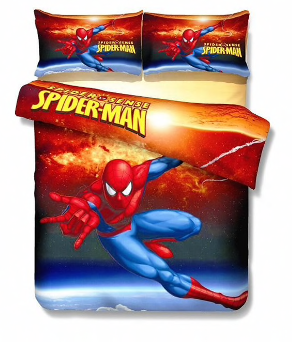 Spiderman Collectie, Beddengoed Set, Met Kussensloop