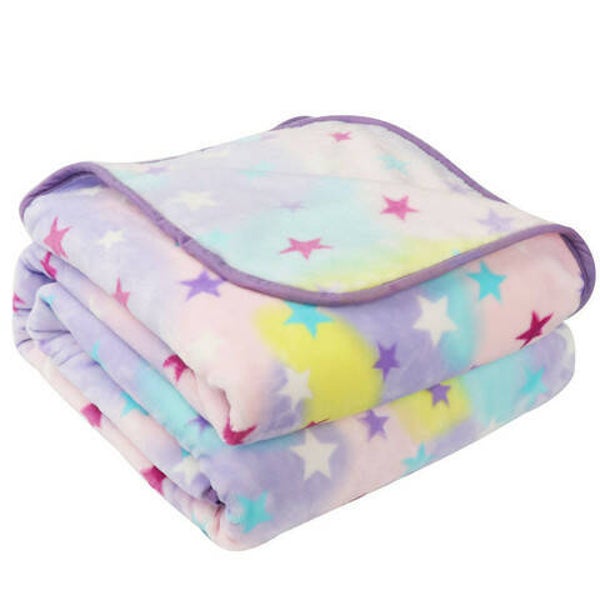 Uniek Applique Borduurwerk - Super Zachte - Fleece Cover Deken