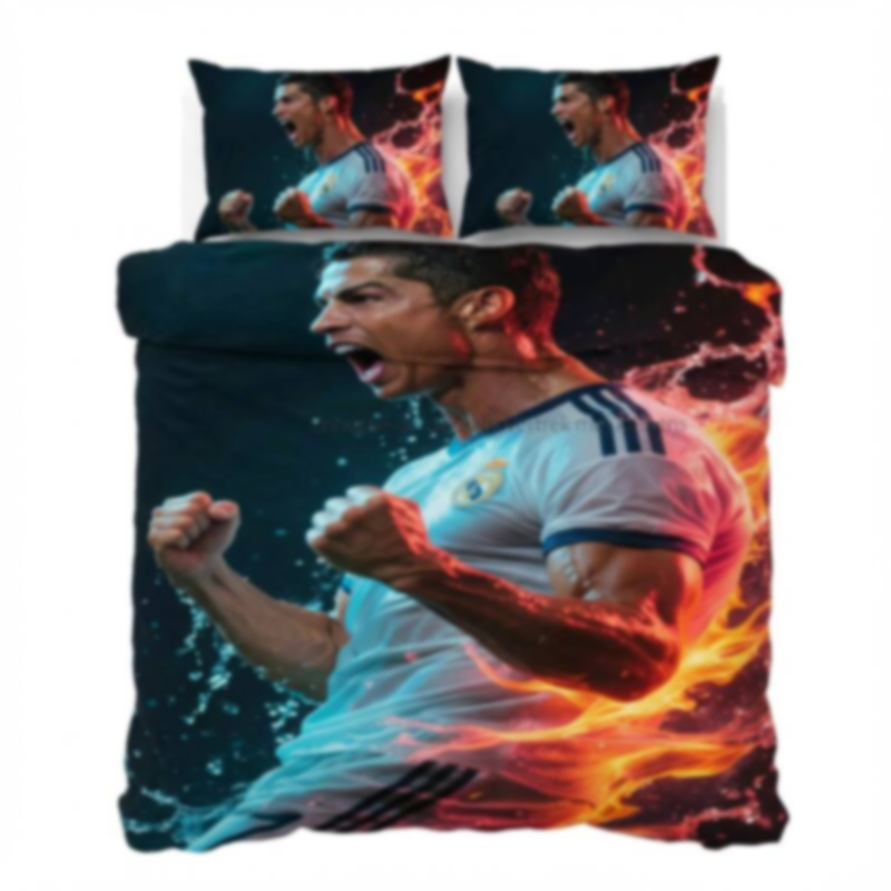 Ronaldo | Dekbedovertrek Inclusief Kussens