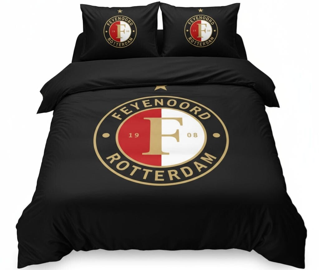 Feyenoord | Voetbal Dekbedovertrek - Inclusief Kussensloop(en)