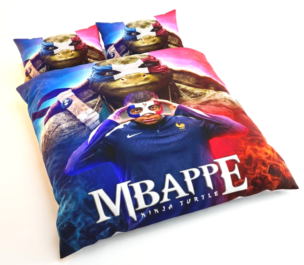 Kylian Mbappé | Voetbal Dekbedovertrek Inclusief Kussensloop