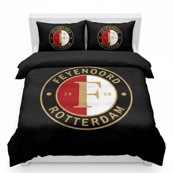 Feyenoord | Voetbal Dekbedovertrek - Inclusief Kussensloop(en)