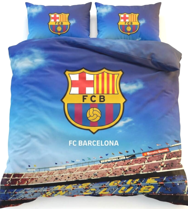 Fc Barcelona | Dekbedovertrek – Inclusief 1 of 2 Kussenslopen
