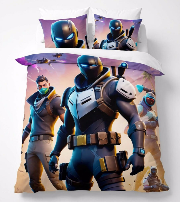 Fortnite Collectie Dekbedovertrek – Inclusief Kussensloop