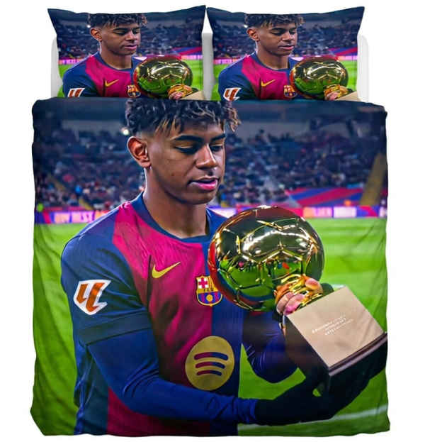 Lamine Yamal | Voetbal Dekbedovertrek Inclusief Kussensloop