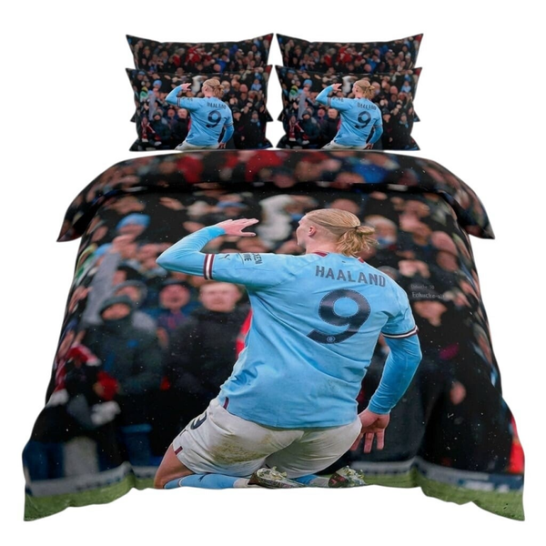 Erling Haaland | Dekbedovertrek – Inclusief Kussensloop