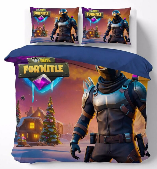 Fortnite Collectie Dekbedovertrek – Inclusief Kussensloop