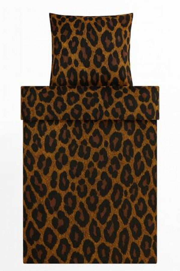 Bruin Panter Dekbedovertrek