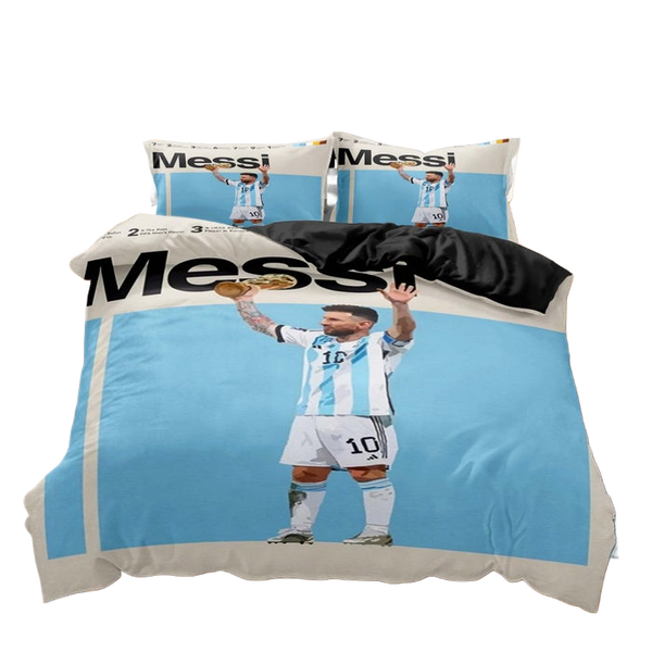 Messi | Voetbal Dekbedovertrek Inclusief Kussensloop