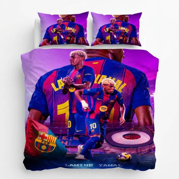 Lamine Yamal Dekbedovertrek – Voor Jonge Voetbalfans