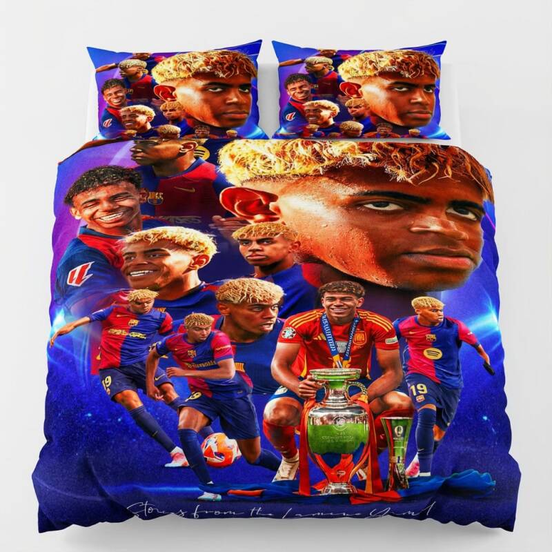 Lamine Yamal Dekbedovertrek – Inclusief 1 of 2 Kussenslopen