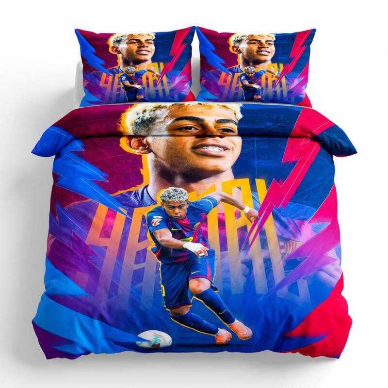 Lamine Yamal Dekbedovertrek – Inclusief 1 of 2 Kussenslopen