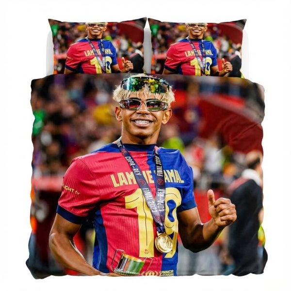 Lamine Yamal | Voetbal Dekbedovertrek Inclusief Kussensloop