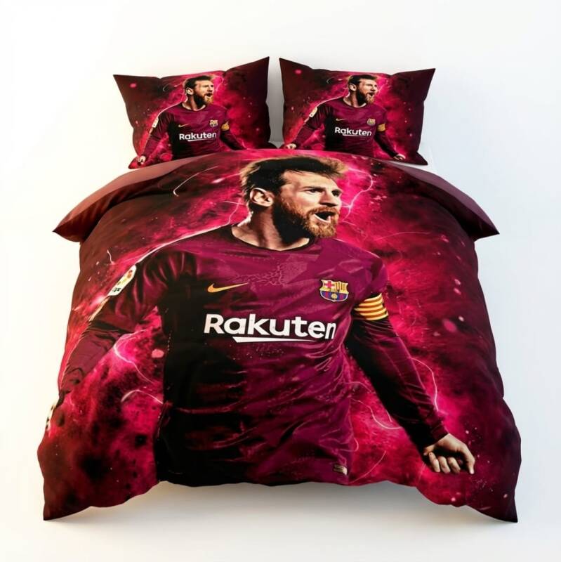 Messi | Voetbal Dekbedovertrek Inclusief Kussensloop