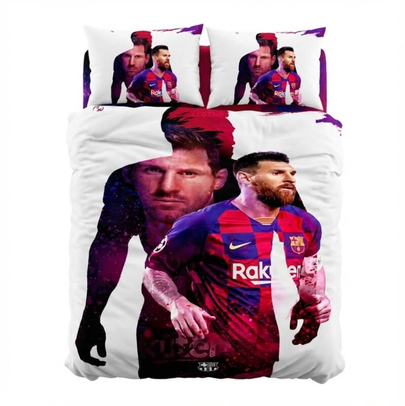 Messi | Voetbal Dekbedovertrek Inclusief Kussensloop