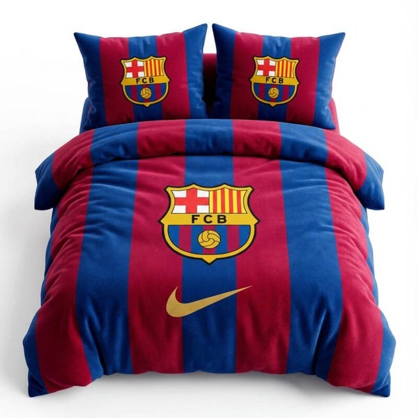 Fc Barcelona | Dekbedovertrek – Inclusief 1 of 2 Kussenslopen