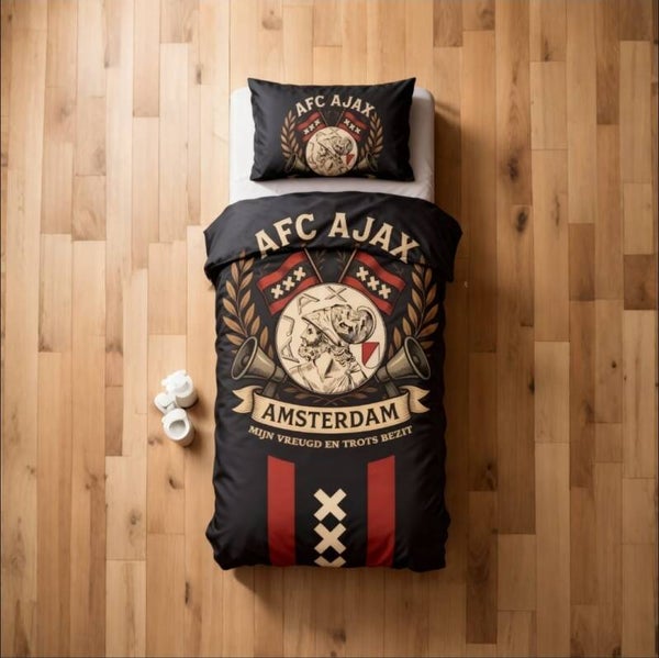 Ajax | Voetbal Dekbedovertrek – Inclusief Kussensloop(en)