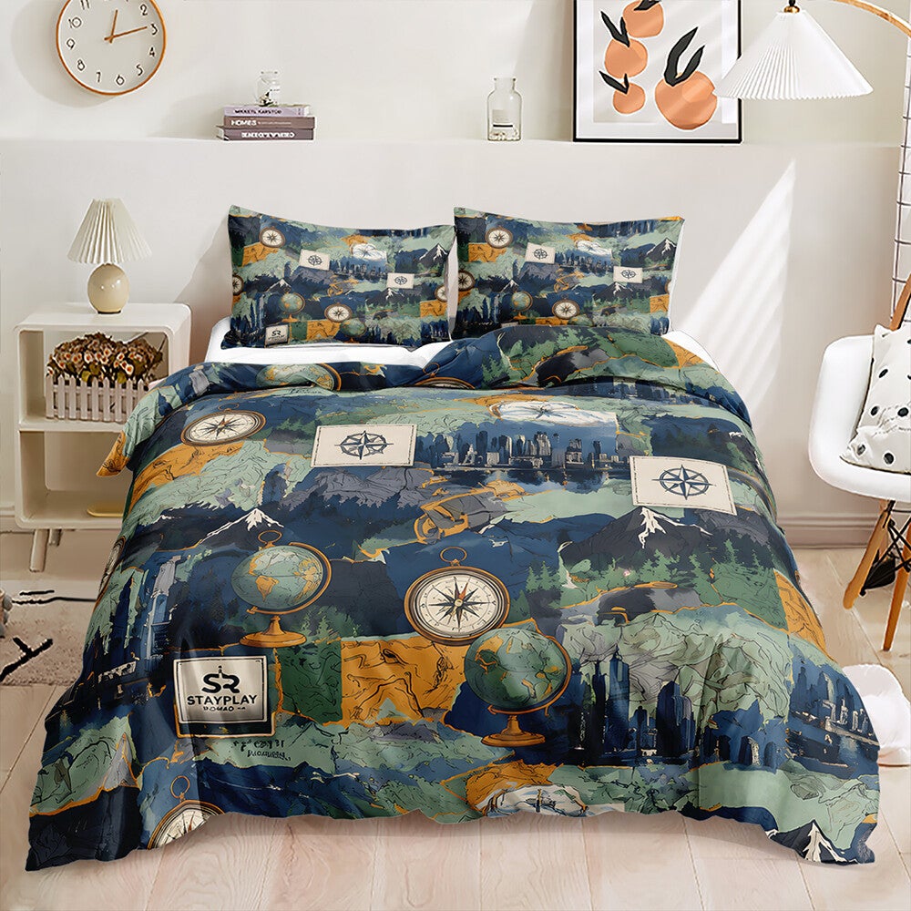 StayPlay RunAway®️ Dekbedovertrek – Avontuur Collectie
