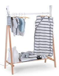 Babykamer kapstok, kledingrek hout