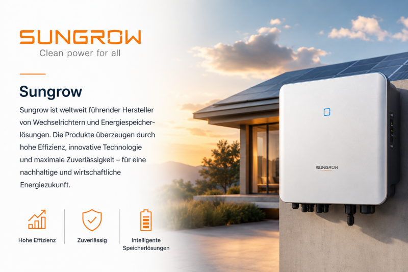 Sungrow Wallbox und intelligente Ladelösungen für Photovoltaikanlagen von BoKo Solar in Hamm