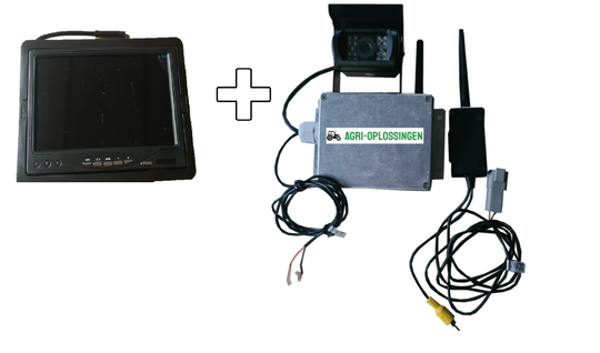 Camerasysteem met los 7 inch TFT-scherm (op voorraad)