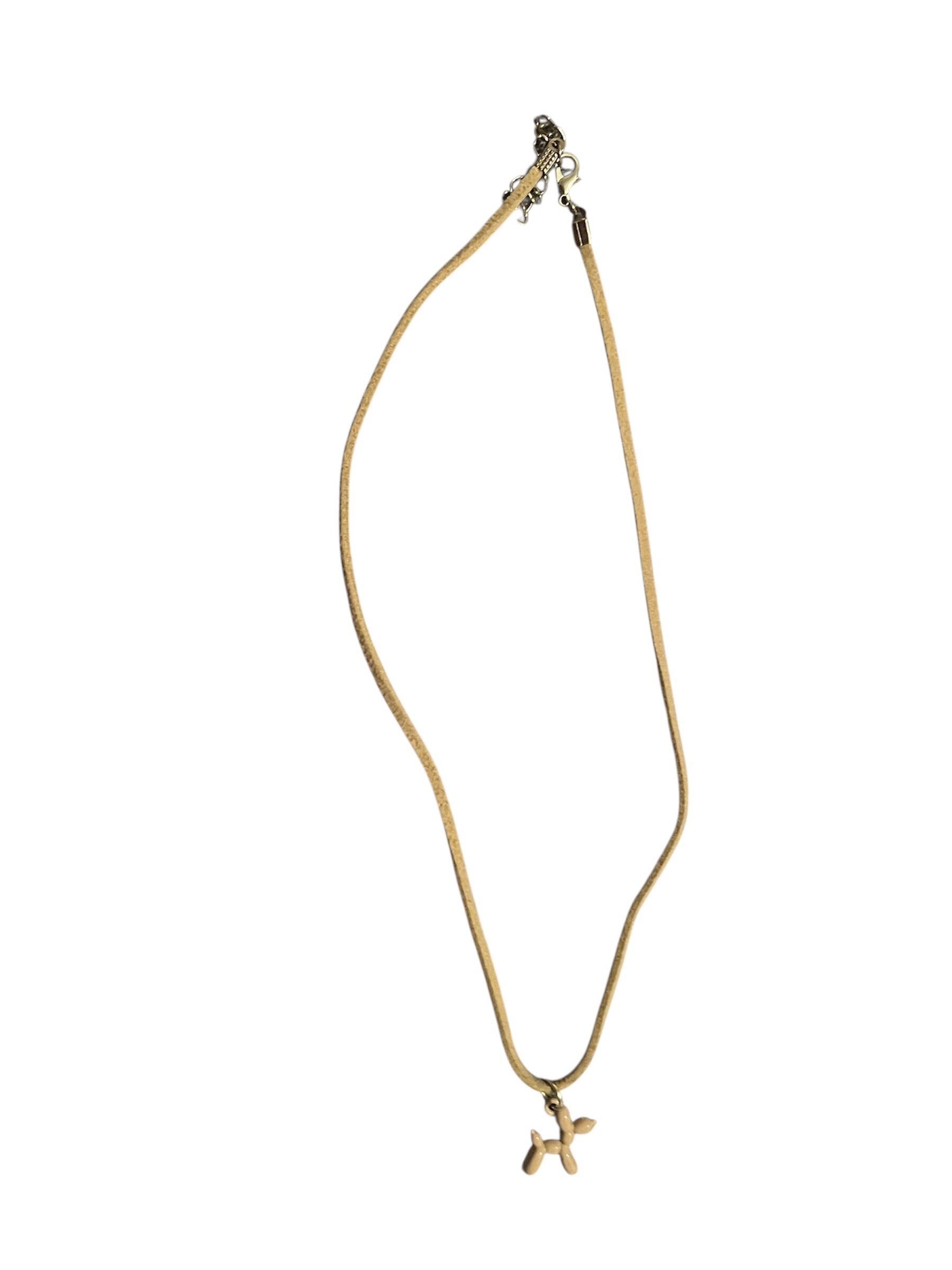 Ketting hondje bruin