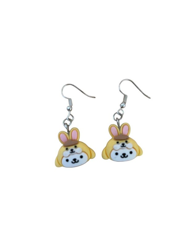 Oorbellen hello kitty konijn