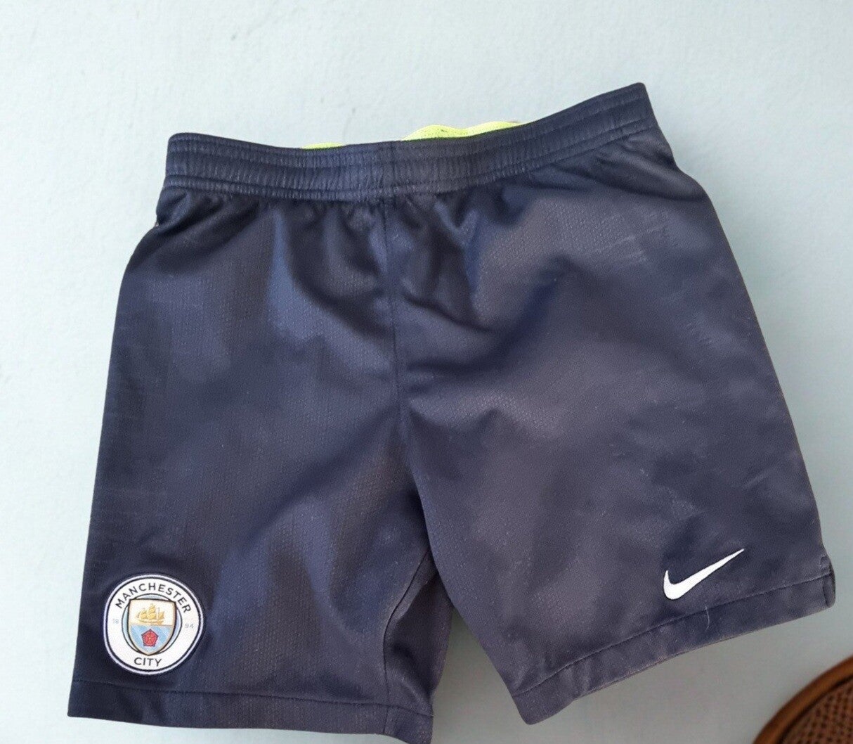 Man City shorts - age 10-12