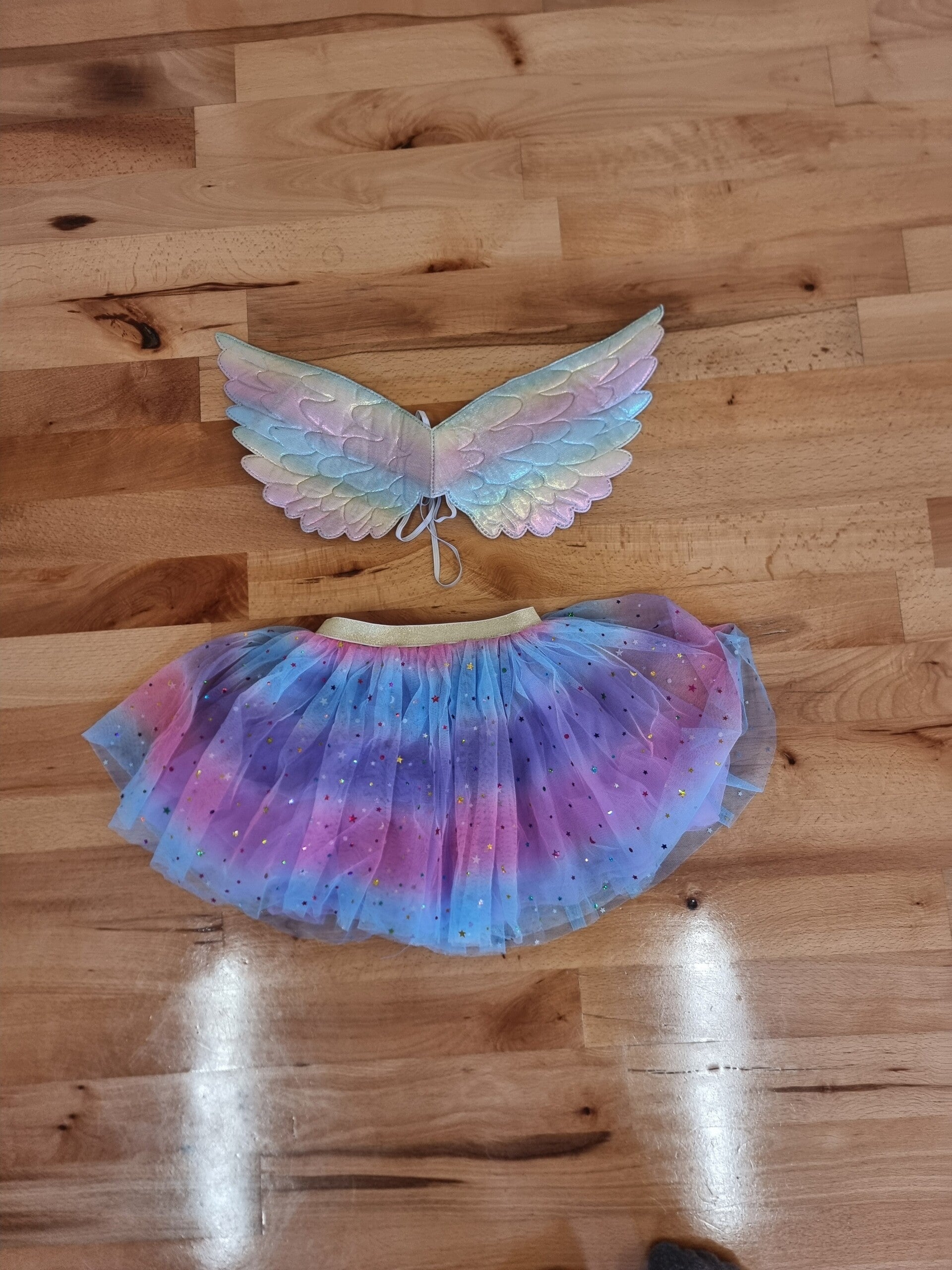 Fairy wings and tutu - age 2-3