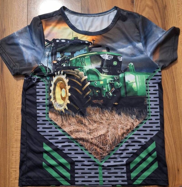 Tractor tshirt - age 9-10