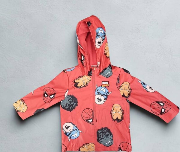 Marvel Rain jacket - age 5-6