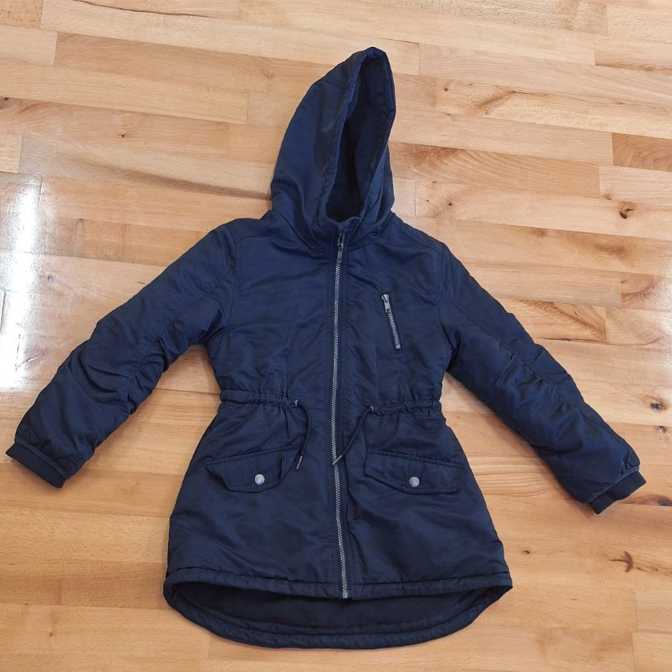 Navy jacket - age 8-9
