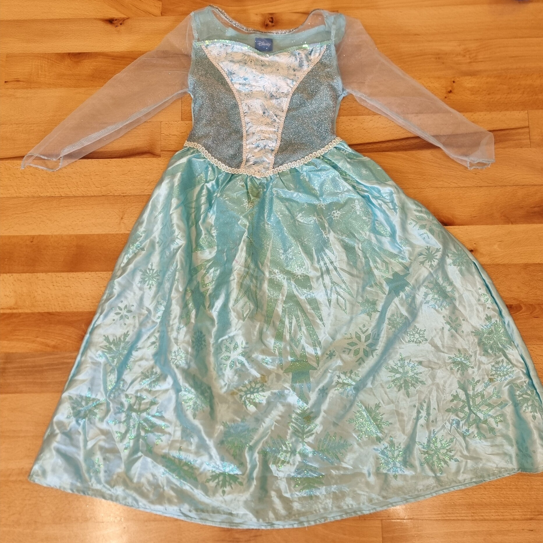Frozen princess dress - size 5-7