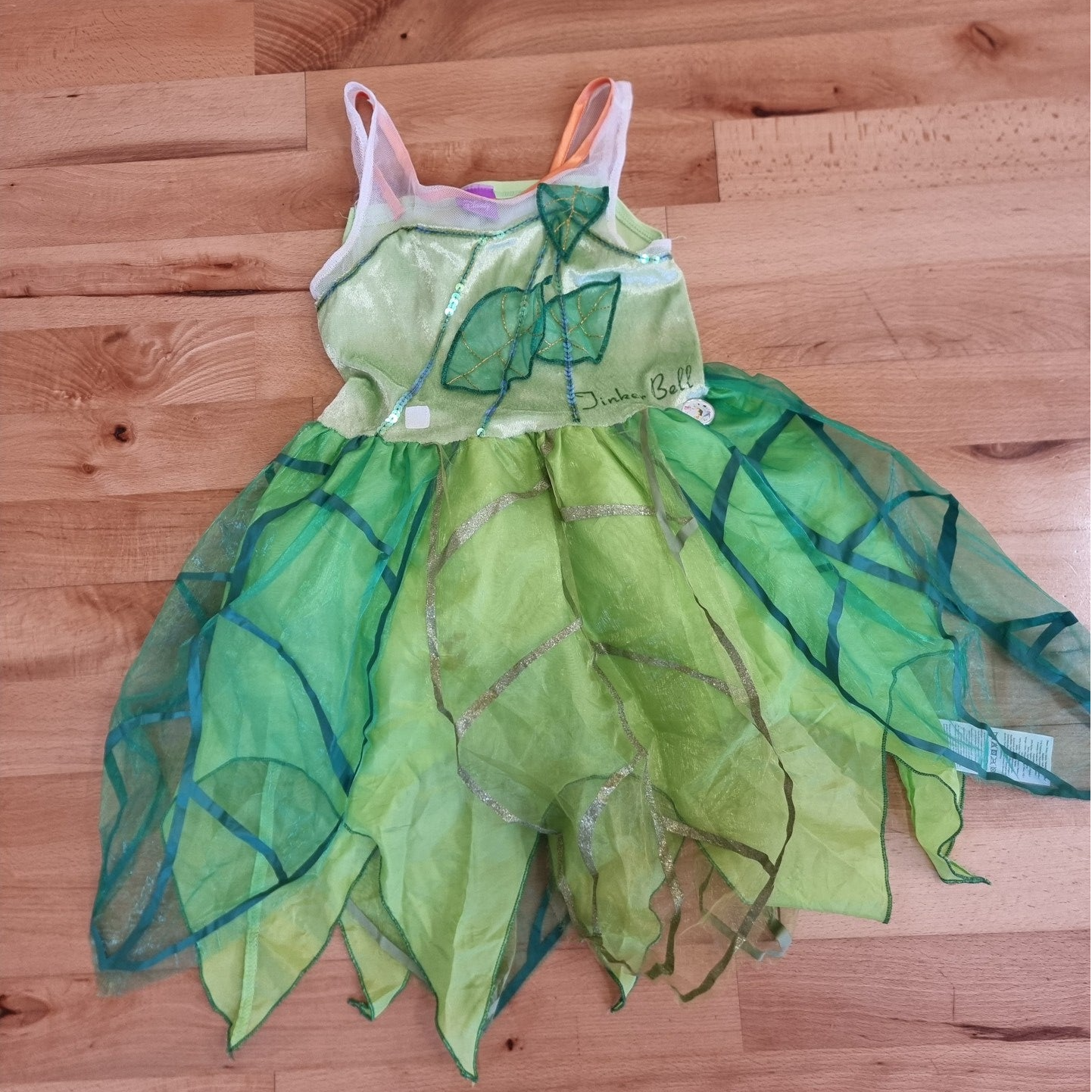 Tinkerbell dress (no wings) - age 7-8