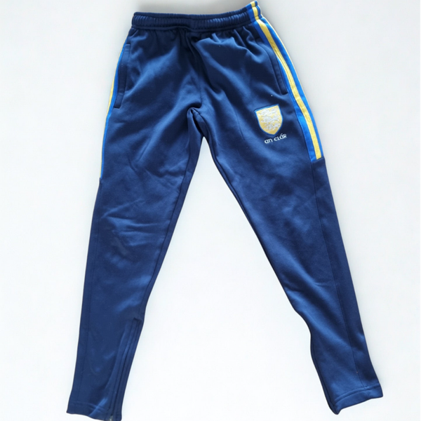 Clare GAA tracksuit bottoms - age 9-10