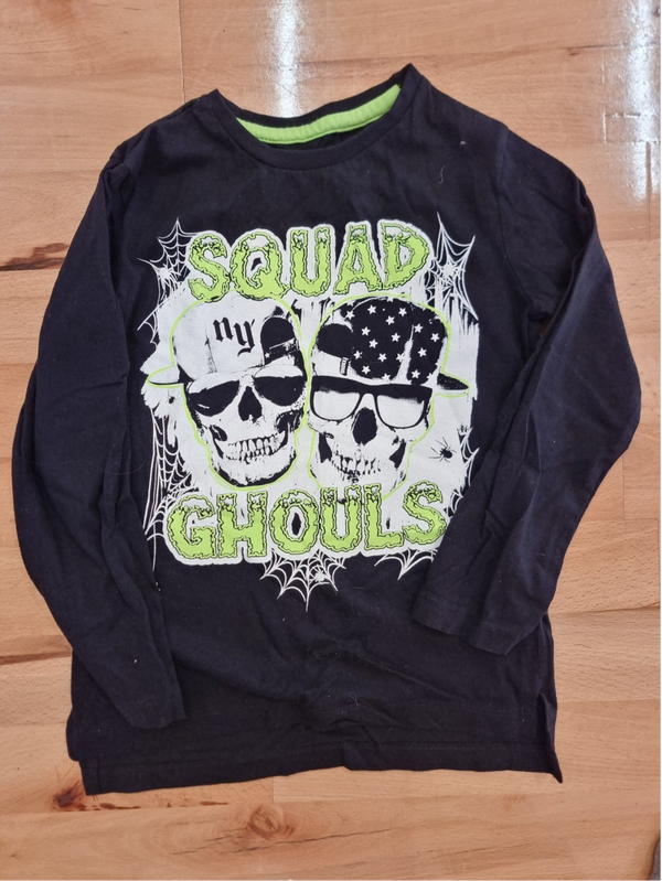 Halloween Squad Ghouls tshirt - age 6-7