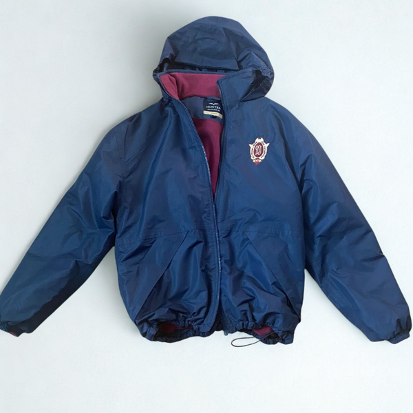 Laurel Hill: Outdoor Navy/Wine Crested Uniform Jacket