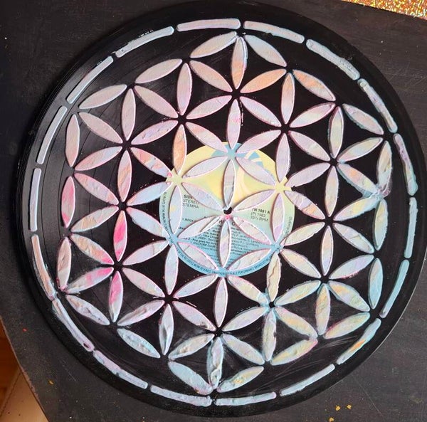 Levens bloem op Vinyl