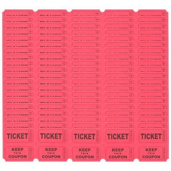 20 Raffle Ticket Pack